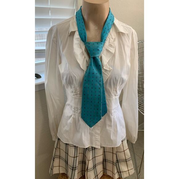 Vintage 90's Colours by Alexander Julian blue tie - Picture 1 of 5